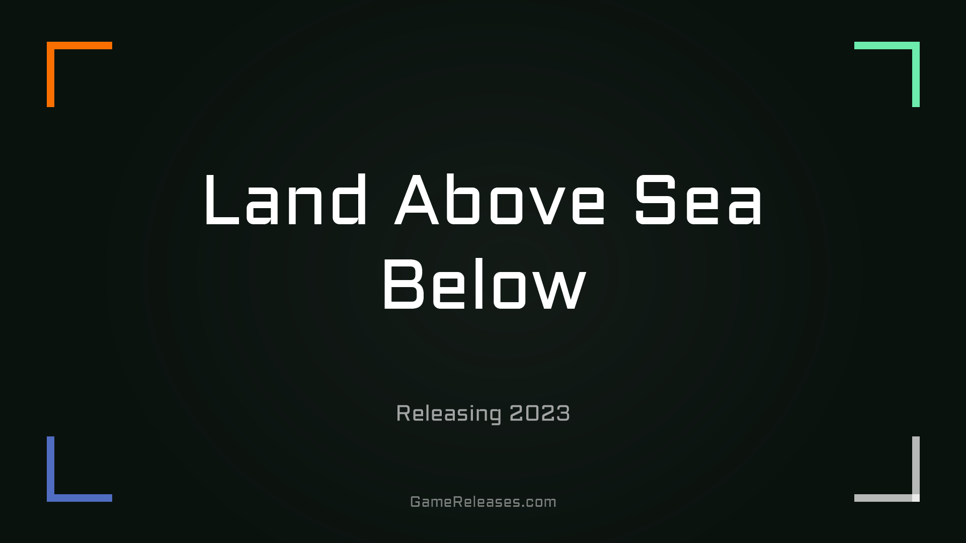 Land Above Sea Below trailer