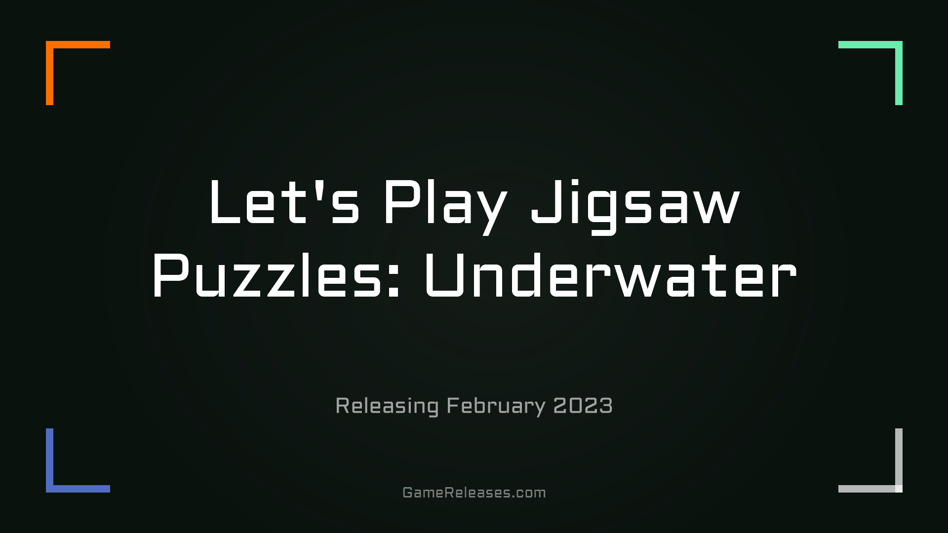 Let's Play Jigsaw Puzzles: Underwater