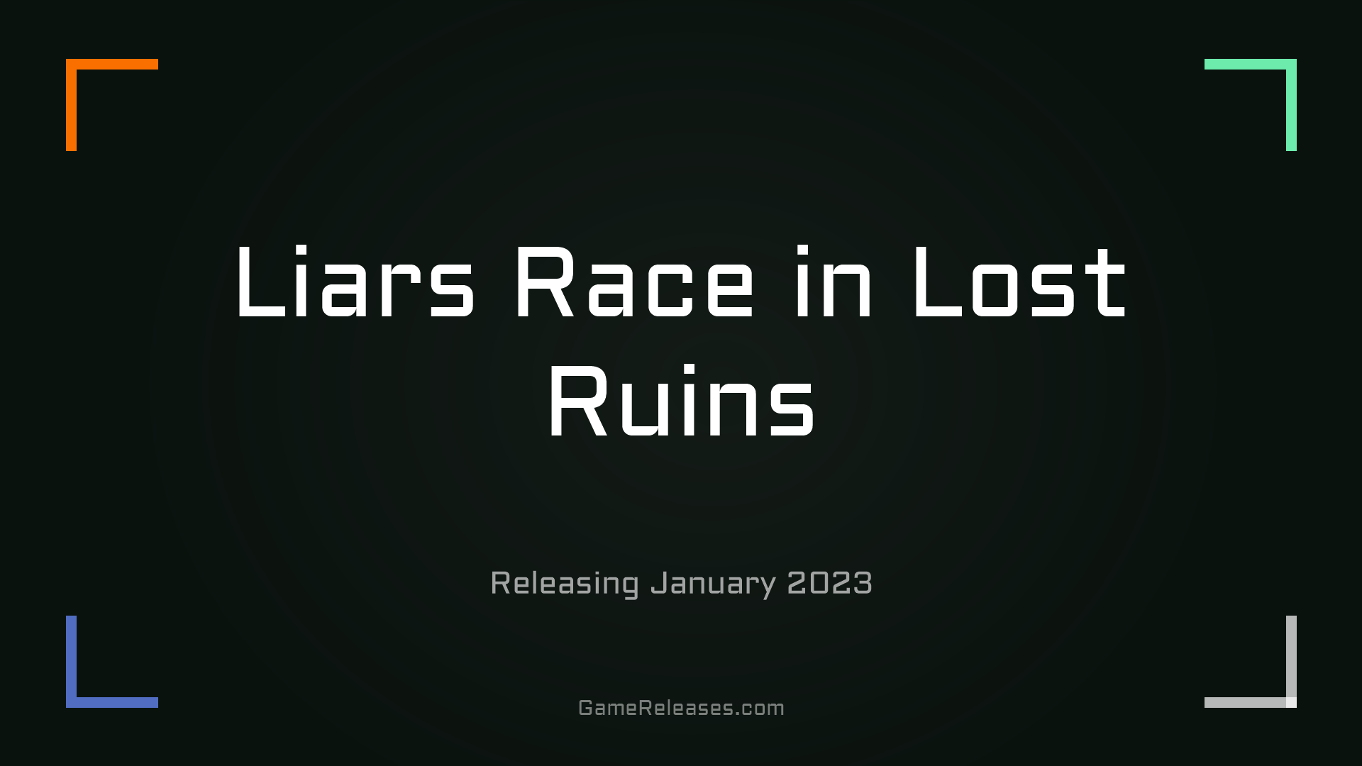 Liars Race in Lost Ruins trailer