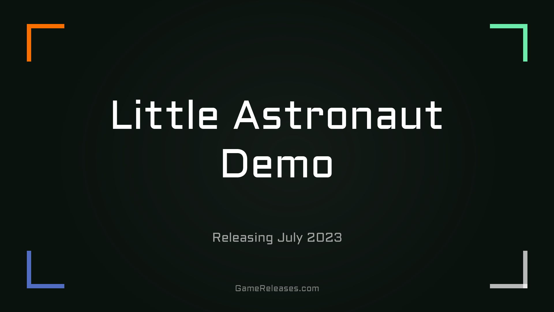 Little Astronaut Demo