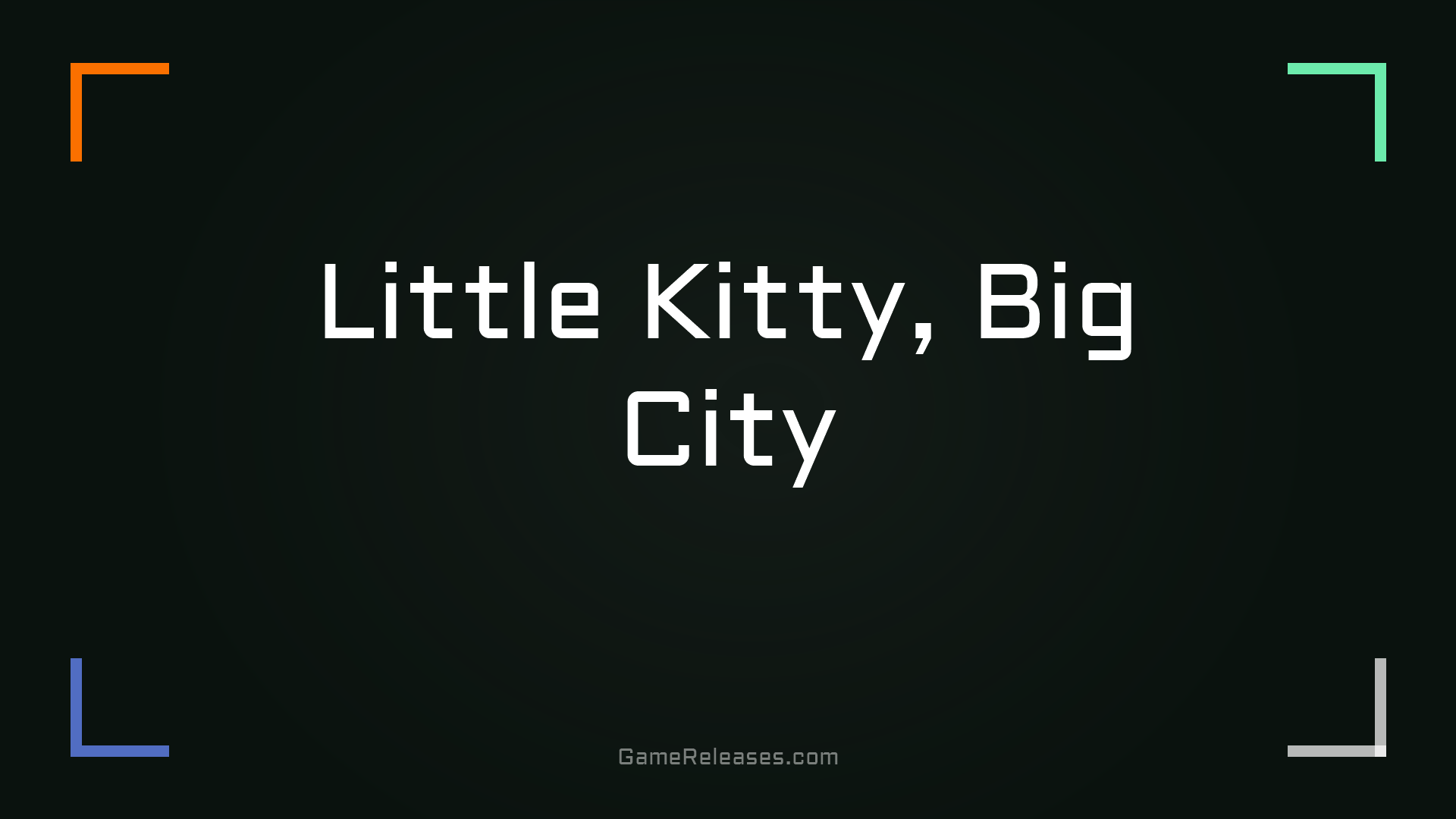 Little Kitty, Big City trailer