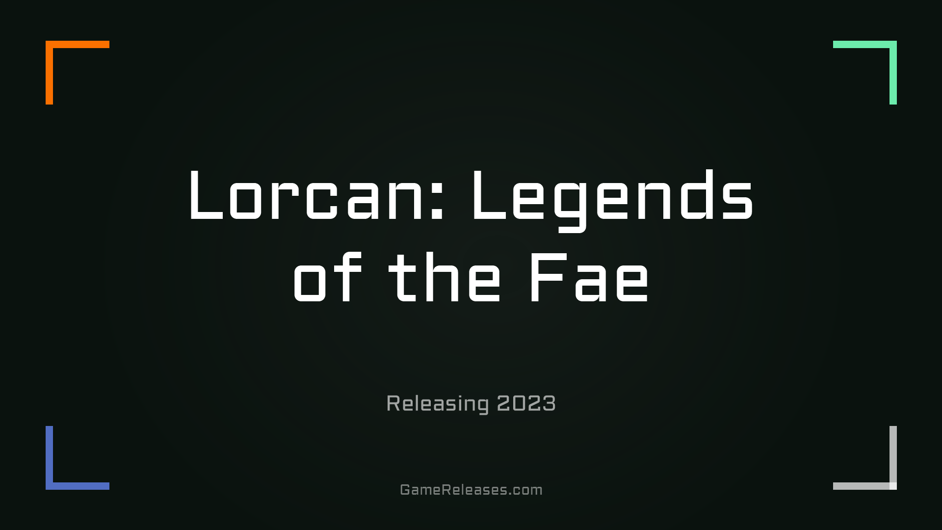 Lorcan: Legends of the Fae