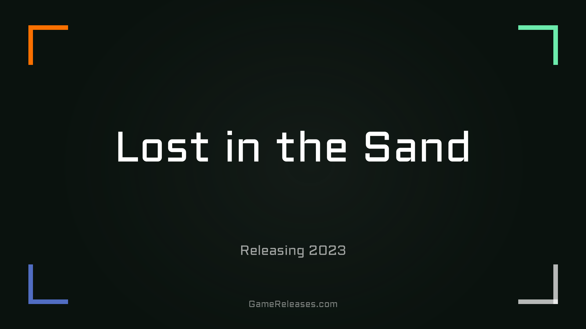 Lost in the Sand