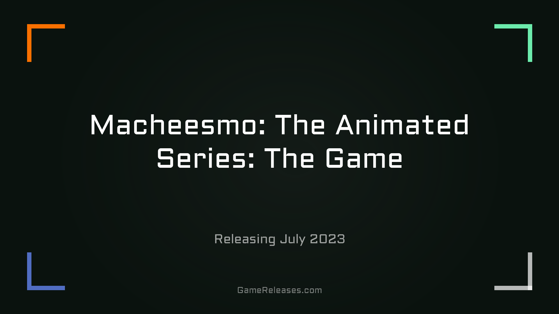 Macheesmo: The Animated Series: The Game