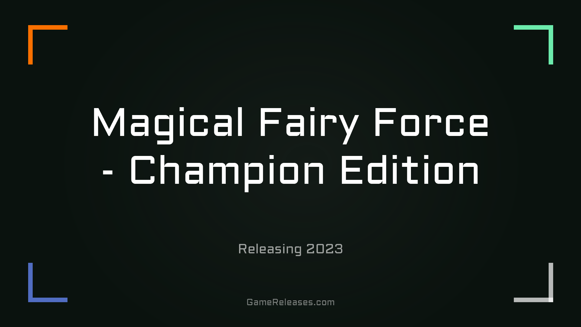 Magical Fairy Force - Champion Edition