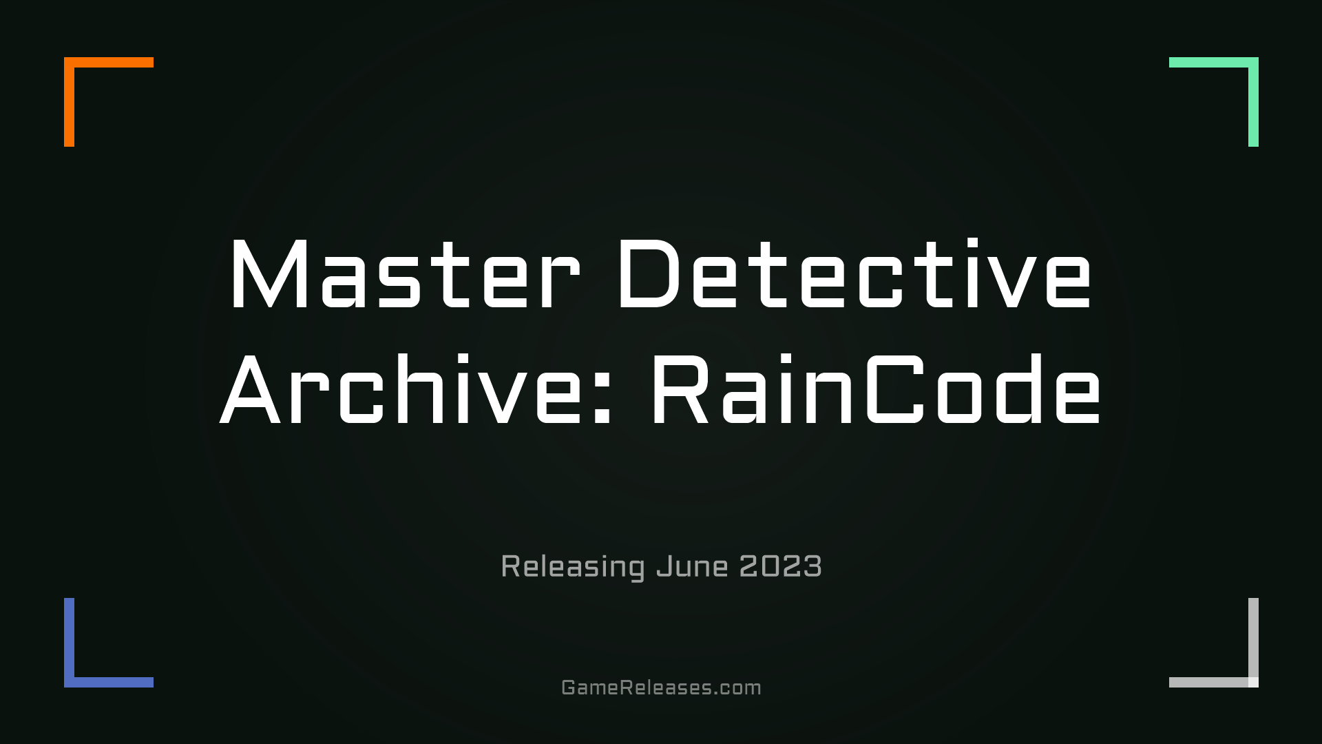 Master Detective Archive: RainCode