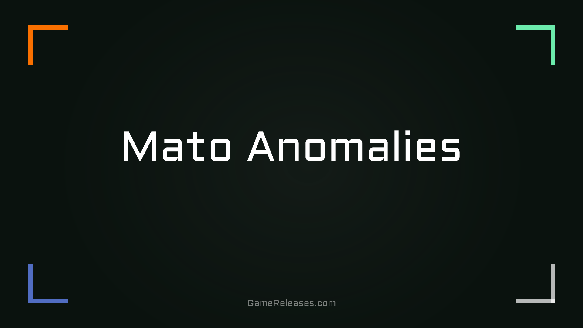 Mato Anomalies trailer