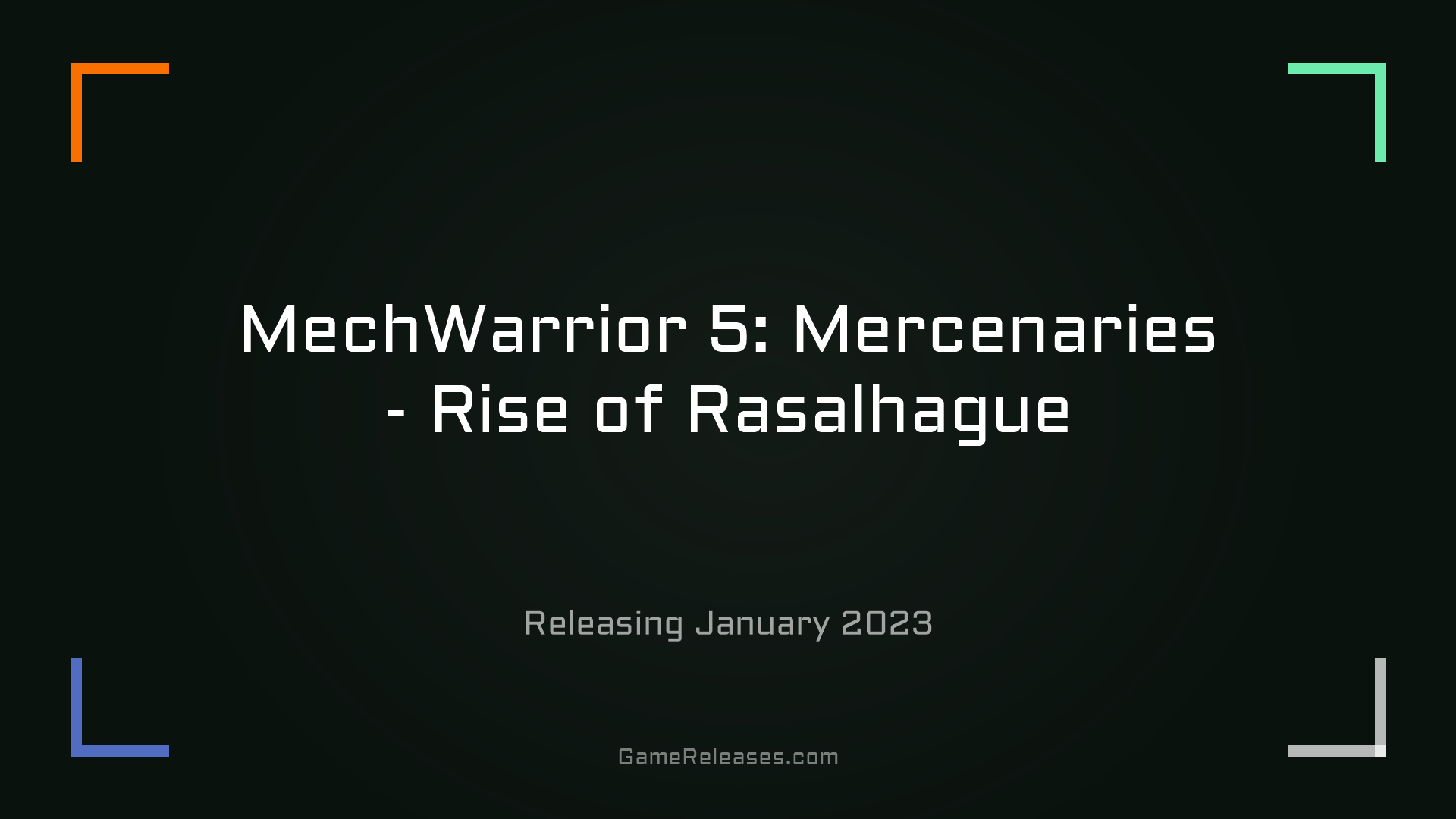 MechWarrior 5: Mercenaries - Rise of Rasalhague