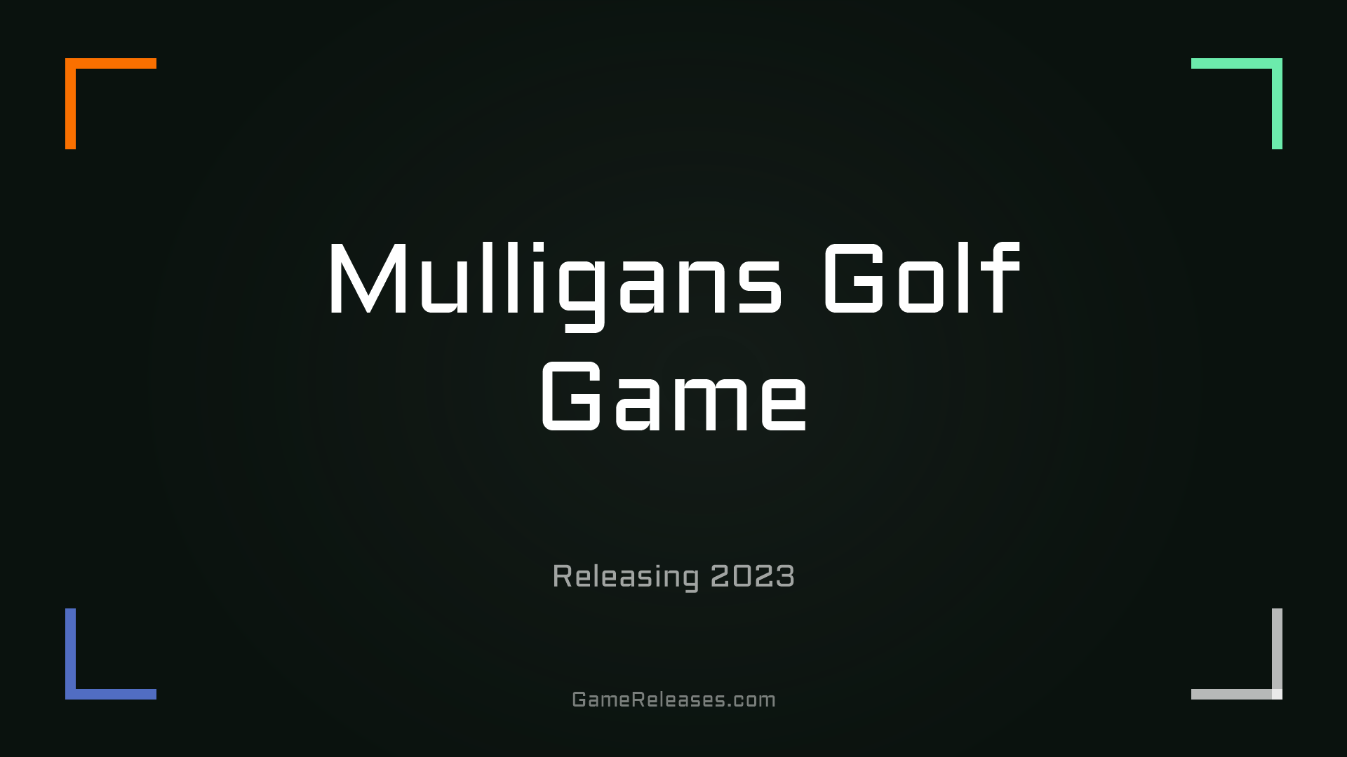 Mulligans Golf Game