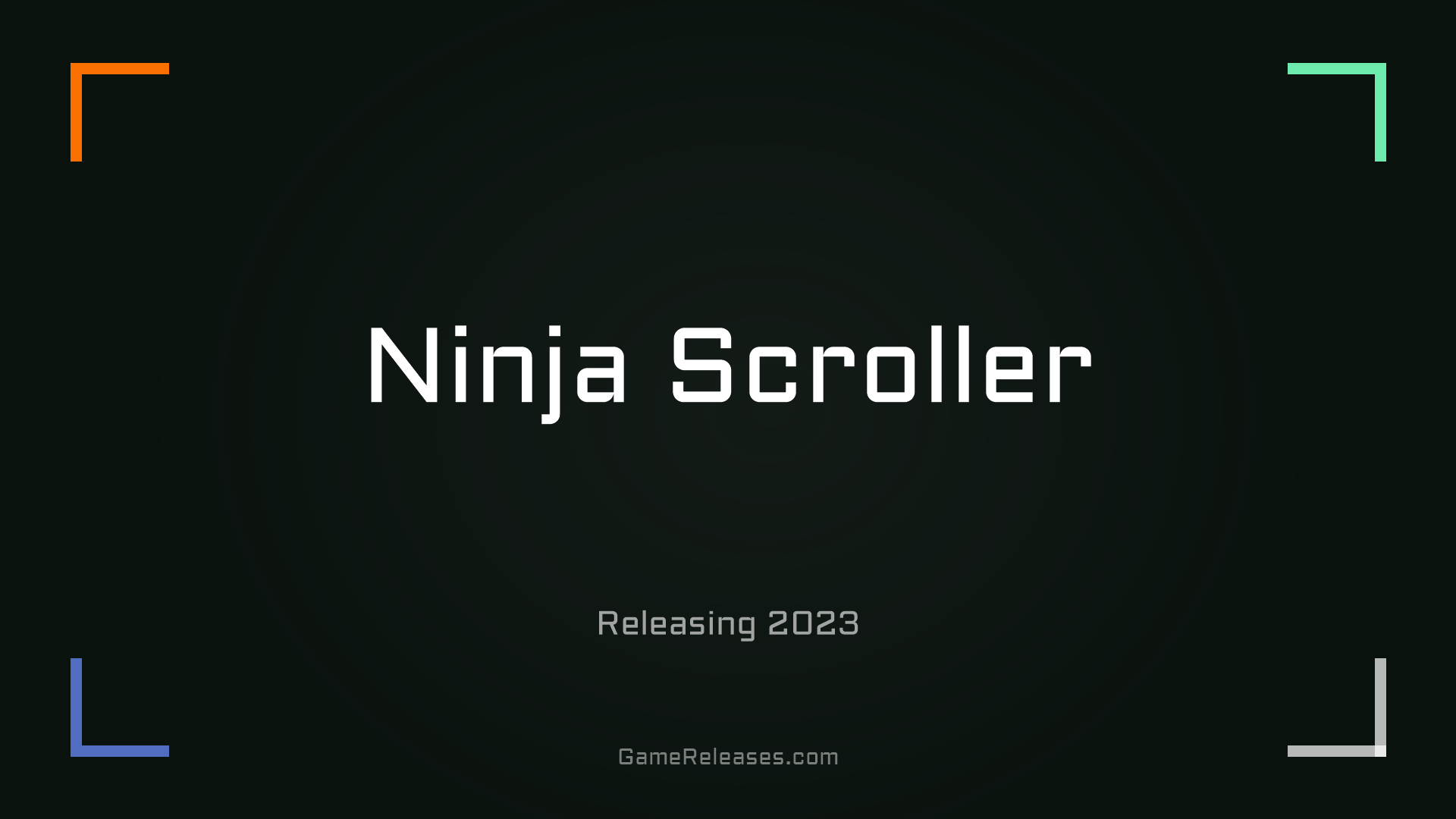 Ninja Scroller trailer