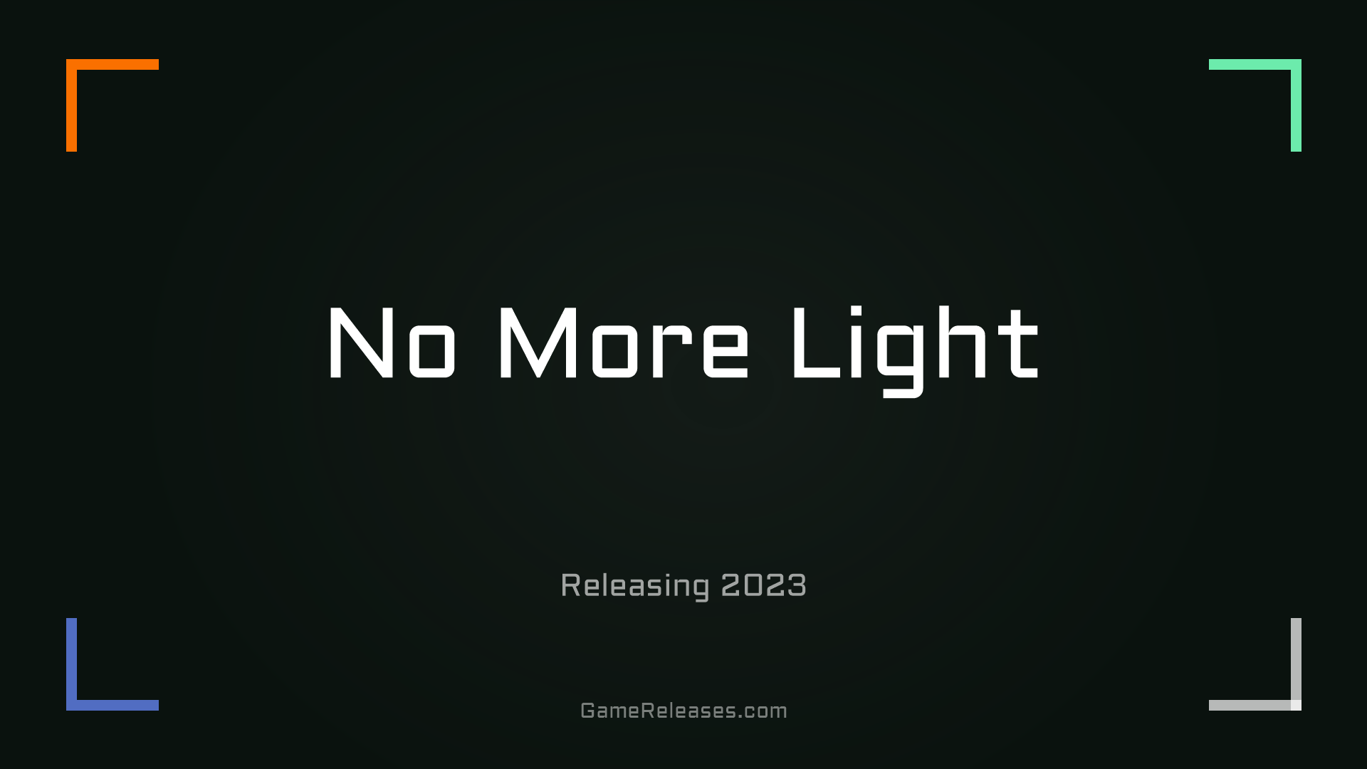 No More Light trailer