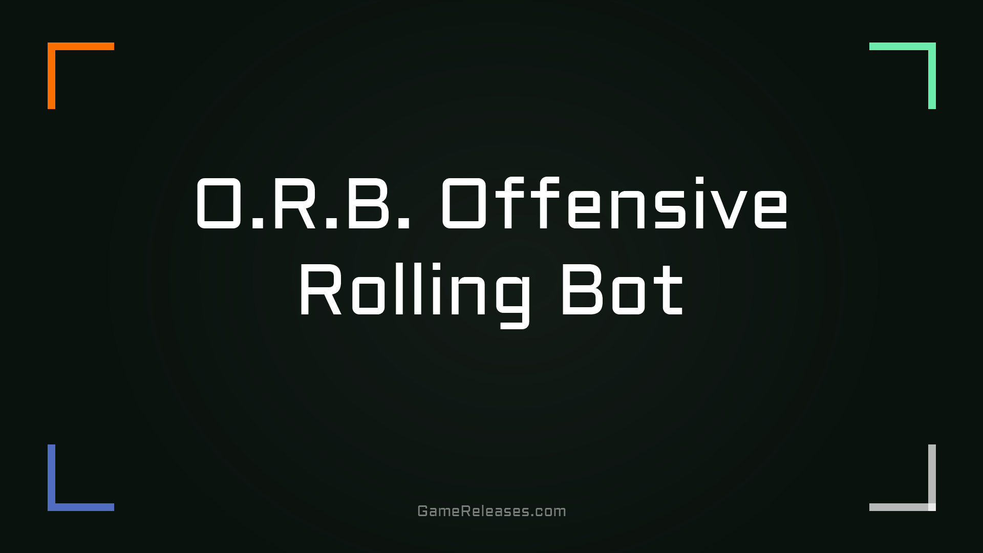 O.R.B. Offensive Rolling Bot trailer