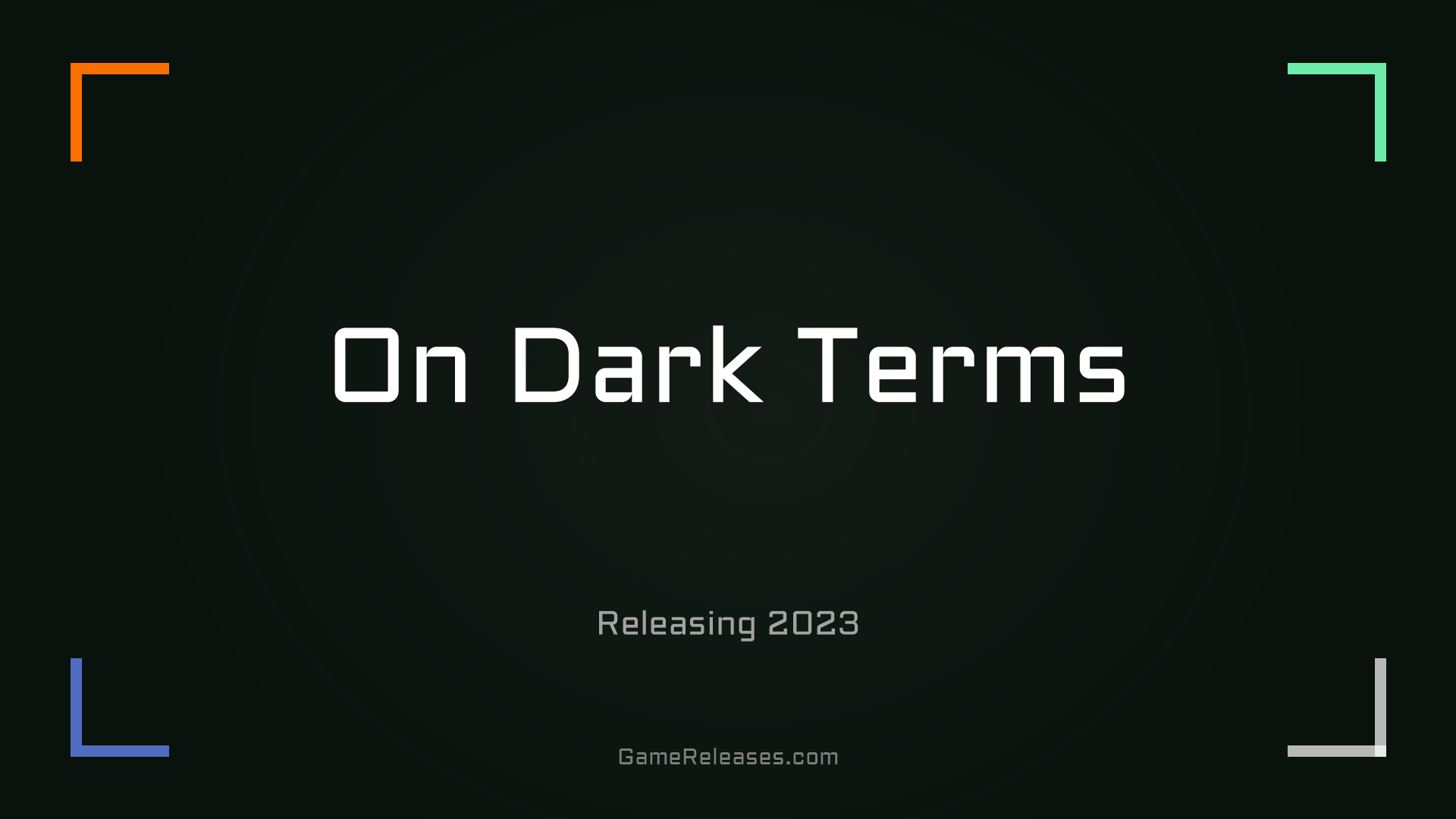 On Dark Terms
