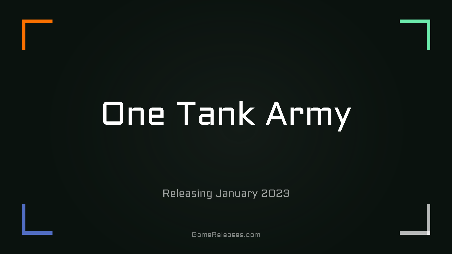 One Tank Army
