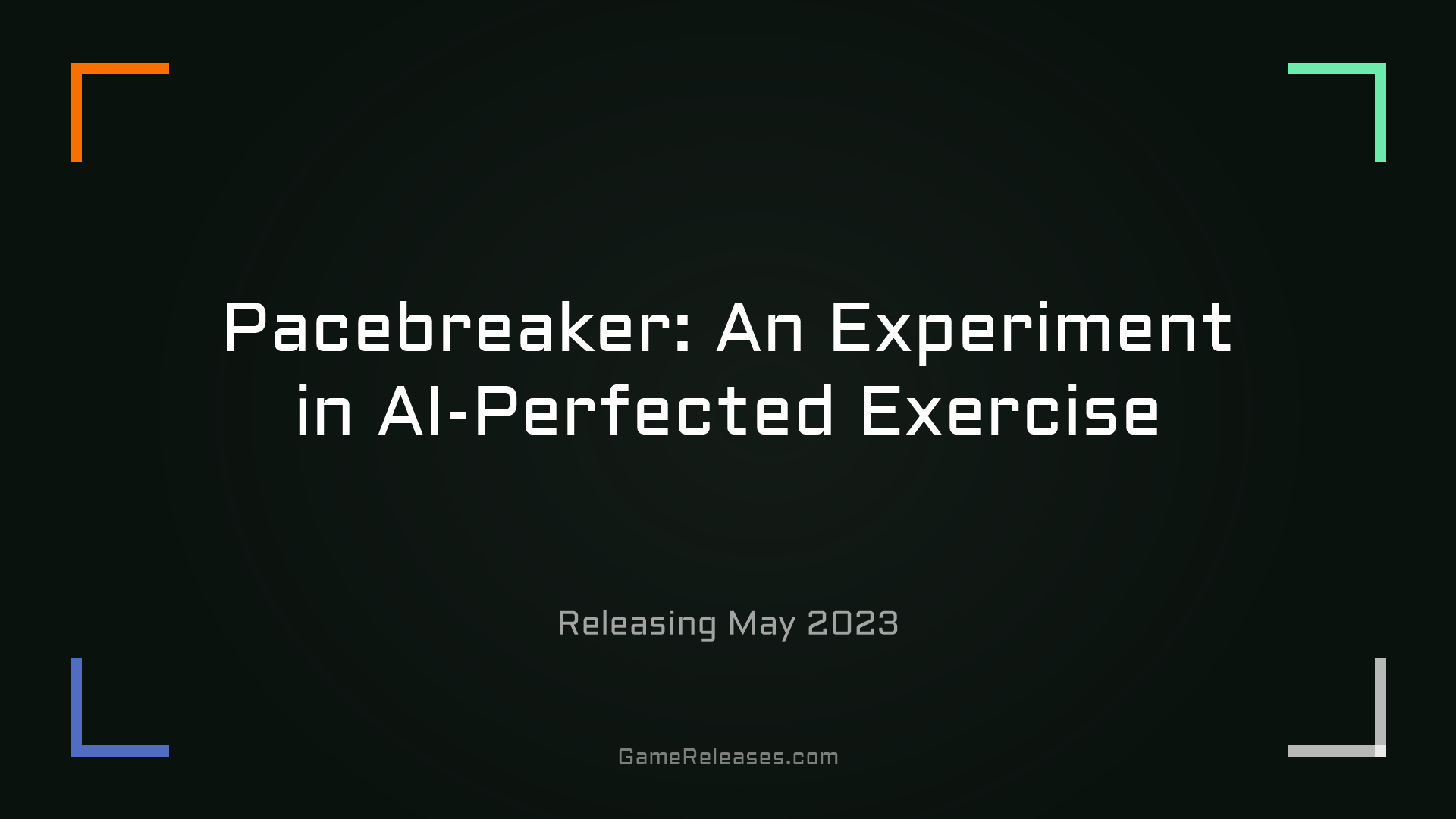 Pacebreaker: An Experiment in AI-Perfected Exercise