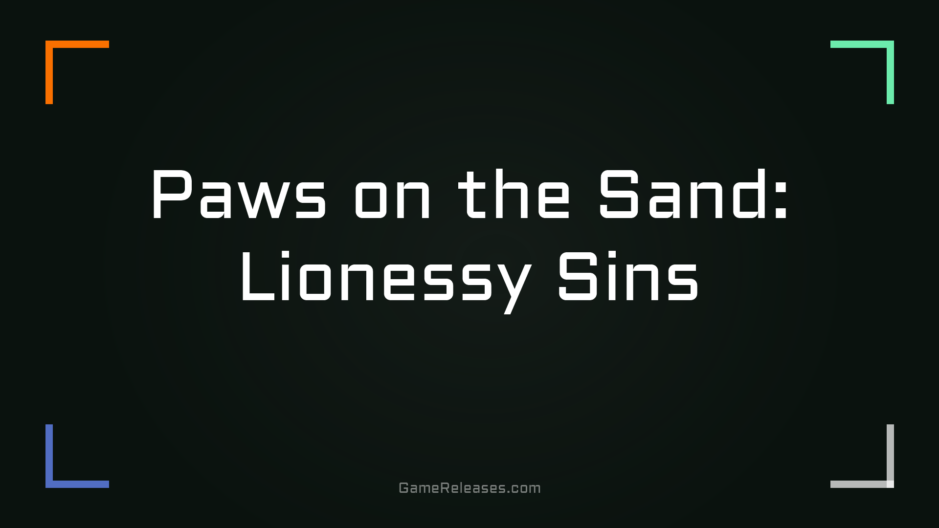 Paws on the Sand: Lionessy Sins
