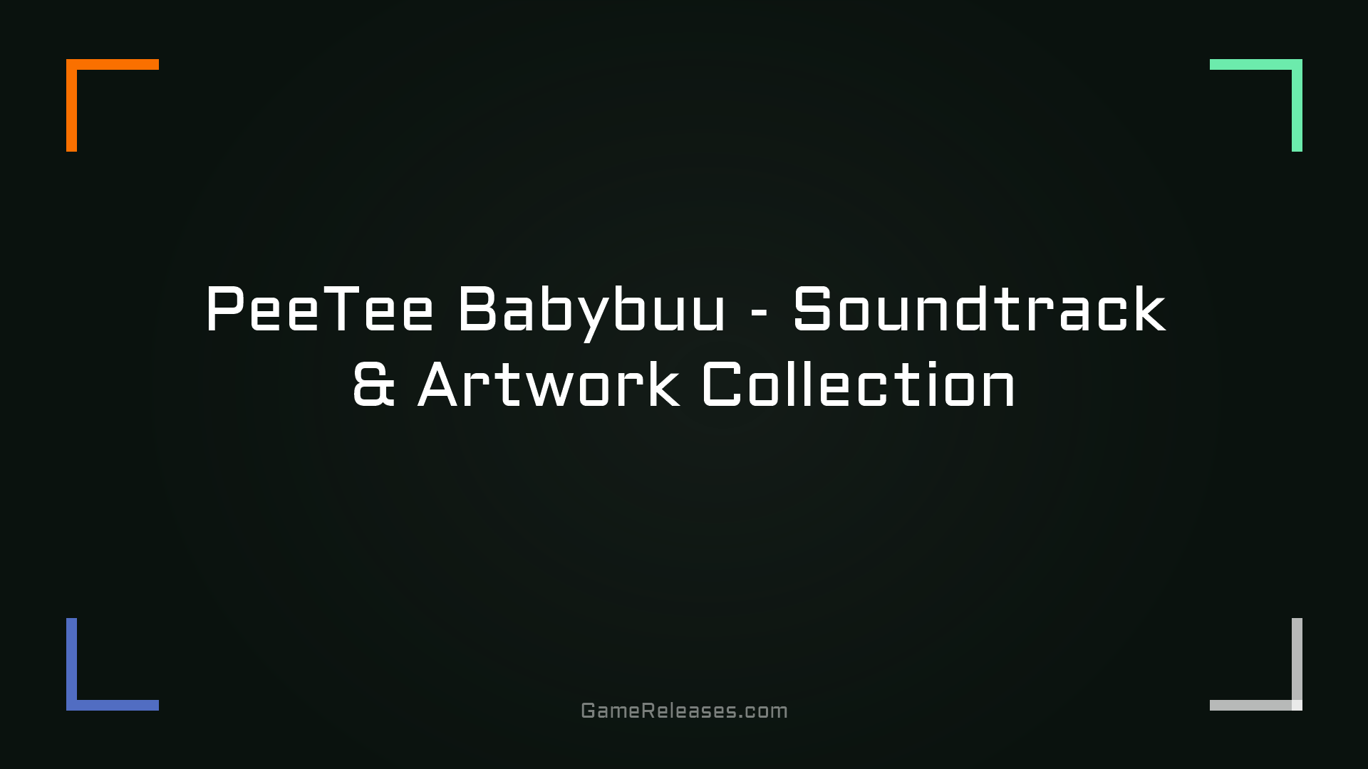 PeeTee Babybuu - Soundtrack & Artwork Collection