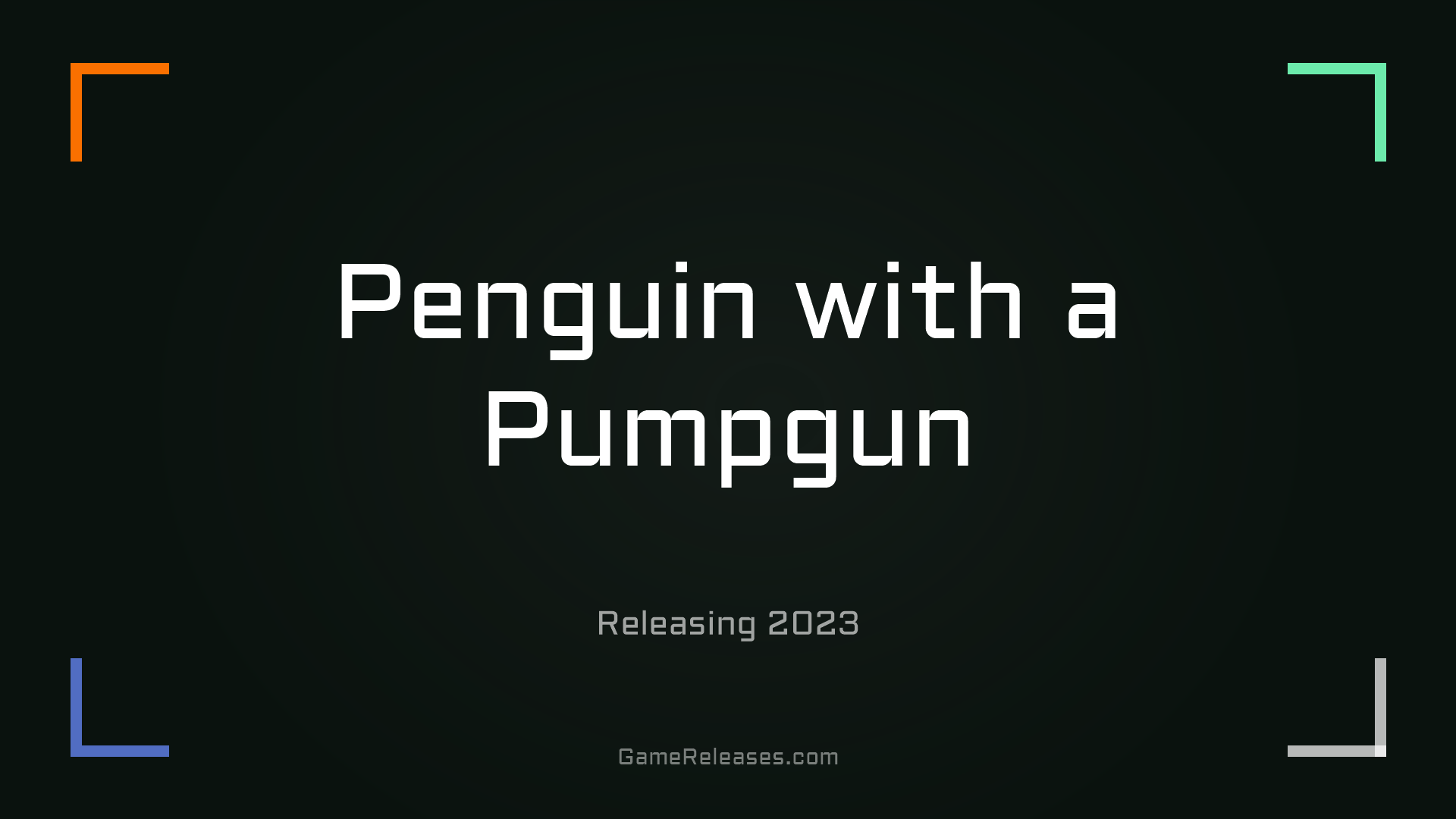 Penguin with a Pumpgun