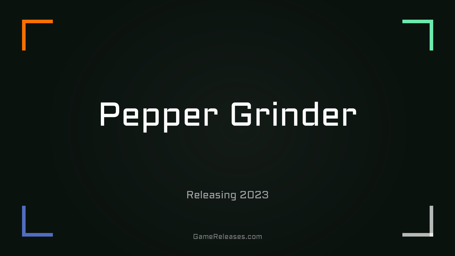 Pepper Grinder trailer