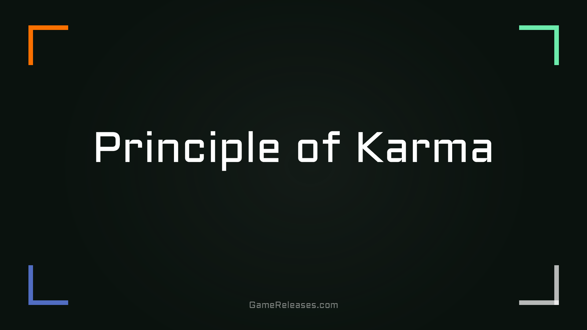 Principle of Karma