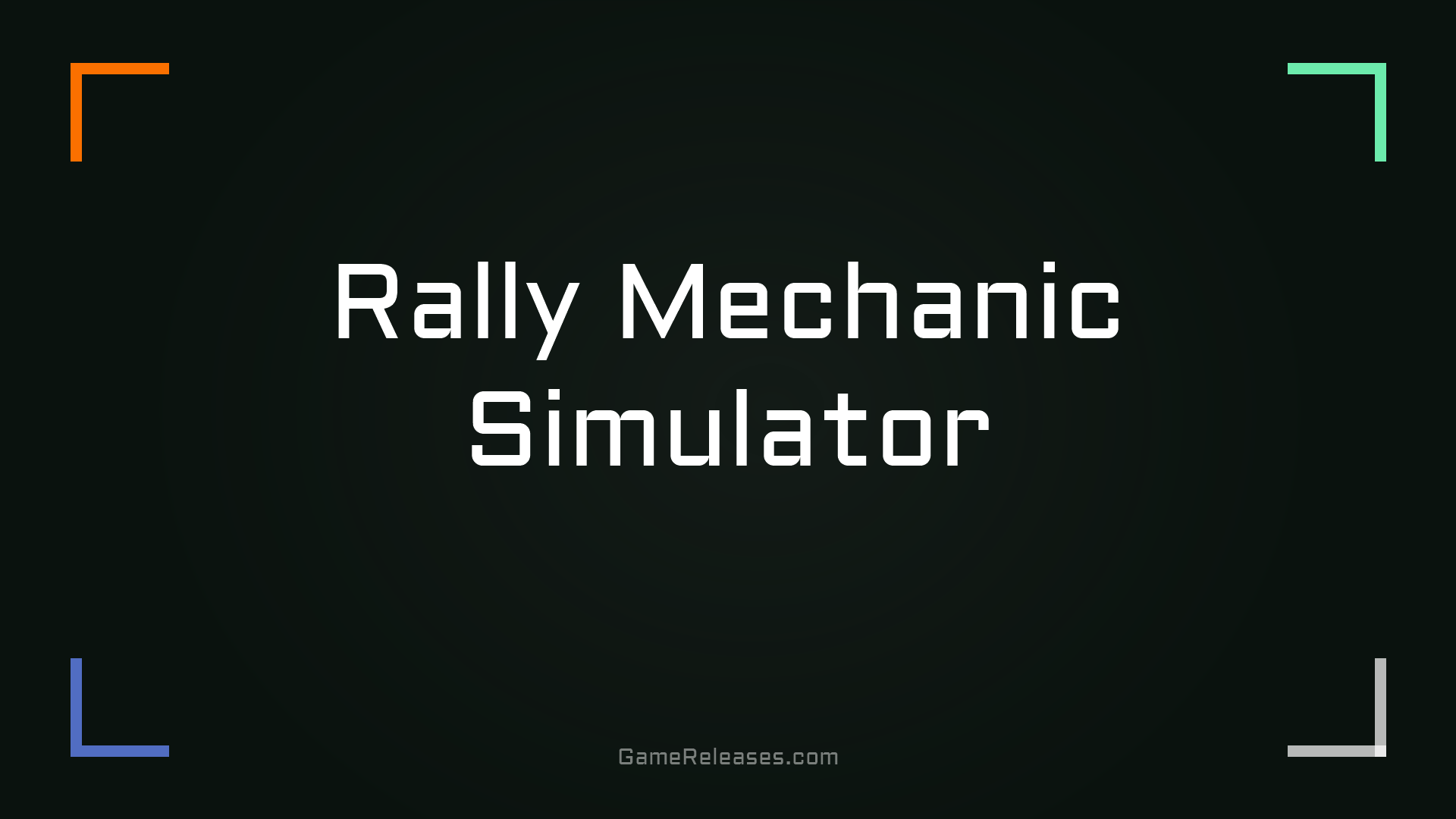 Rally Mechanic Simulator