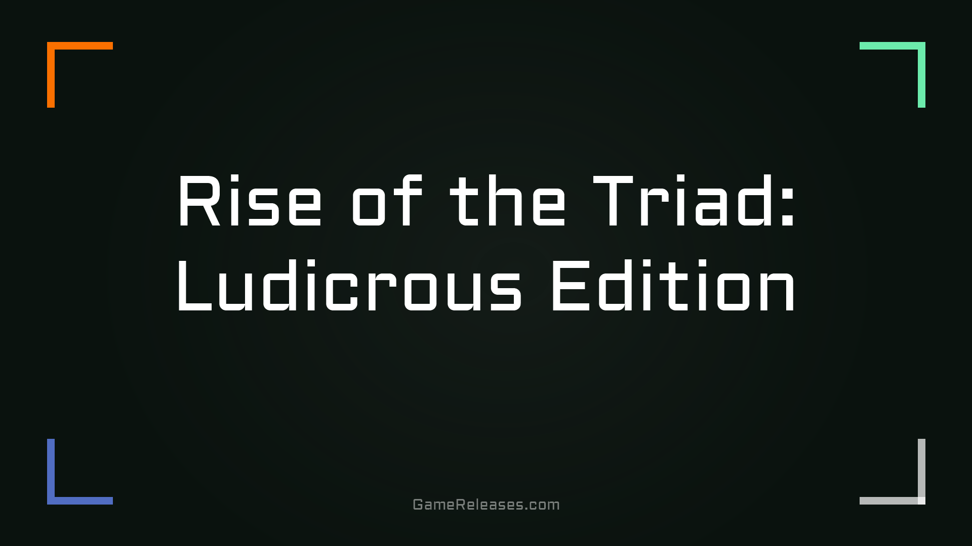 Rise of the Triad: Ludicrous Edition trailer