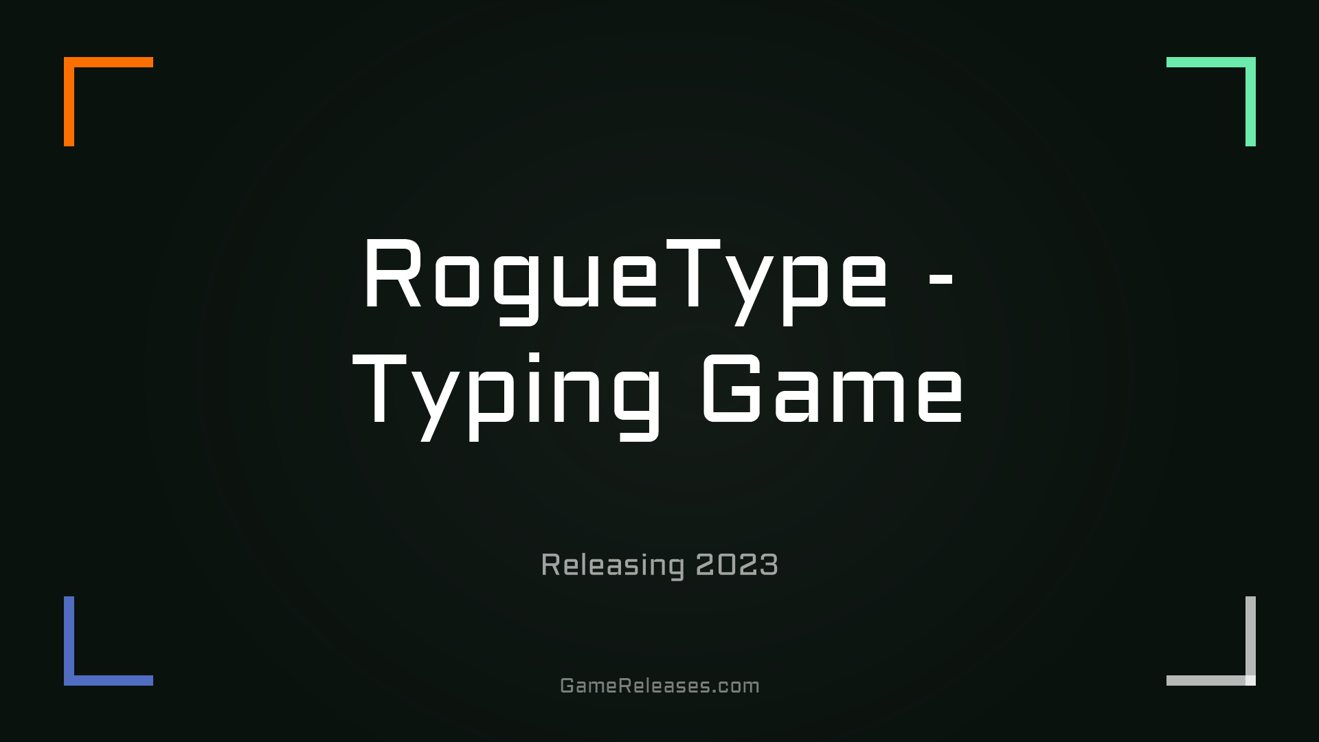 RogueType - Typing Game