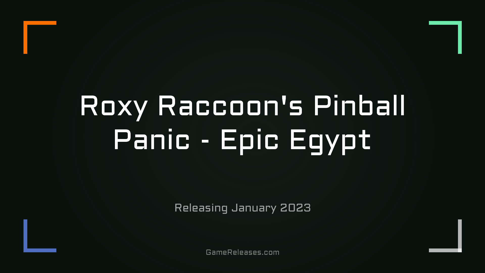 Roxy Raccoon's Pinball Panic - Epic Egypt