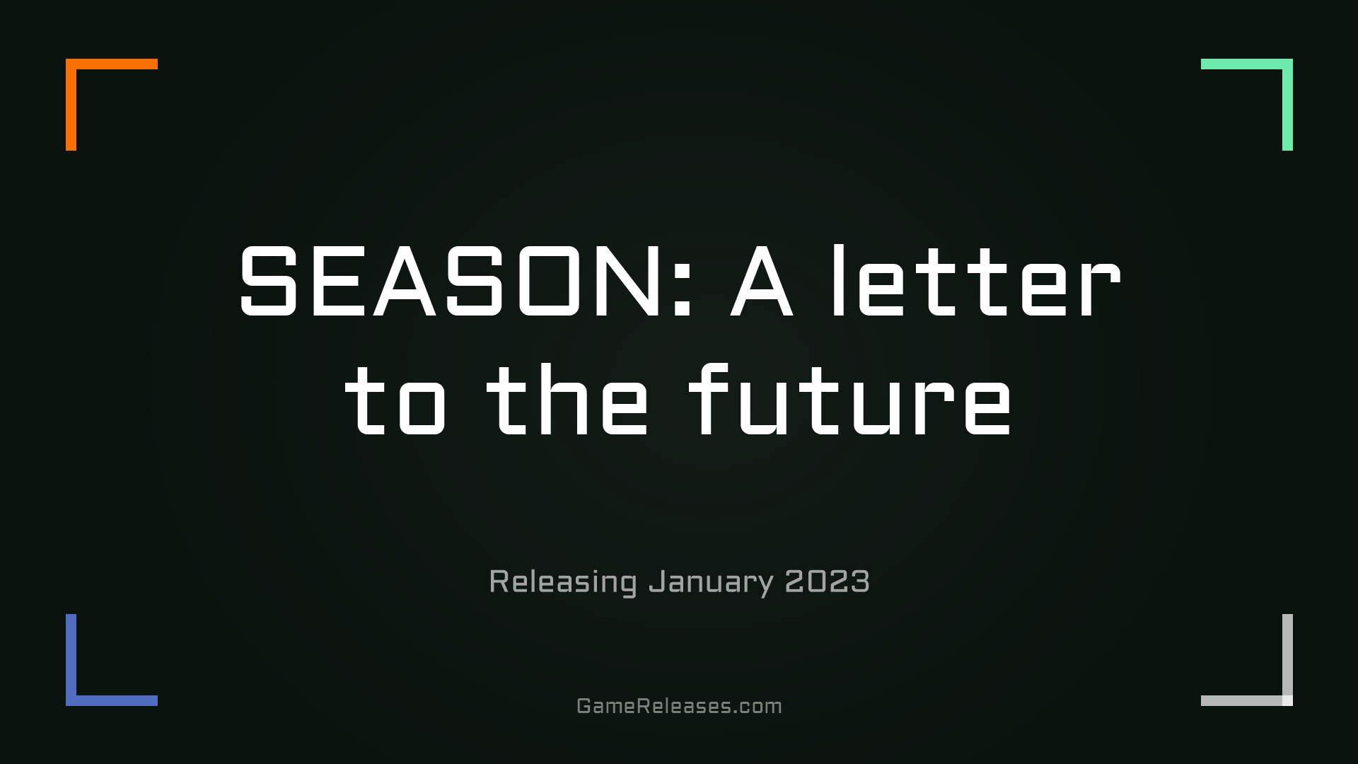 SEASON: A letter to the future trailer