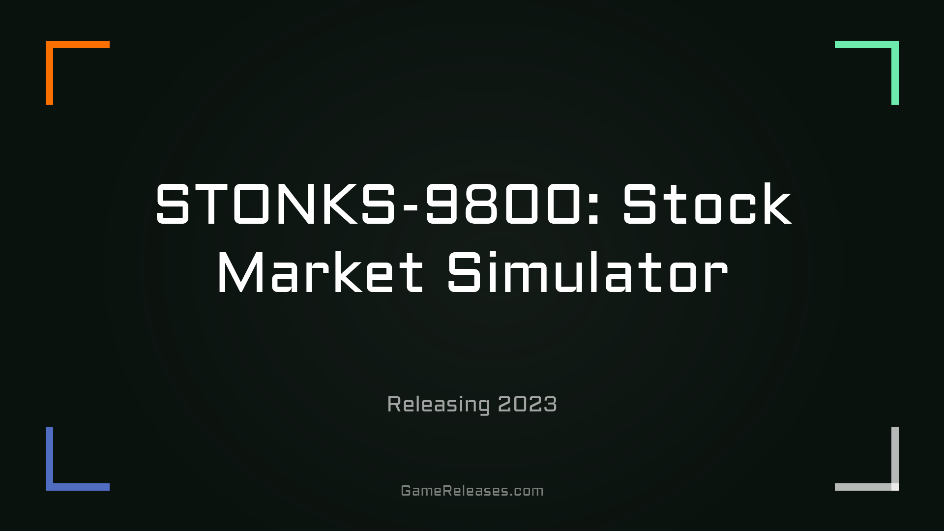 STONKS-9800: Stock Market Simulator trailer