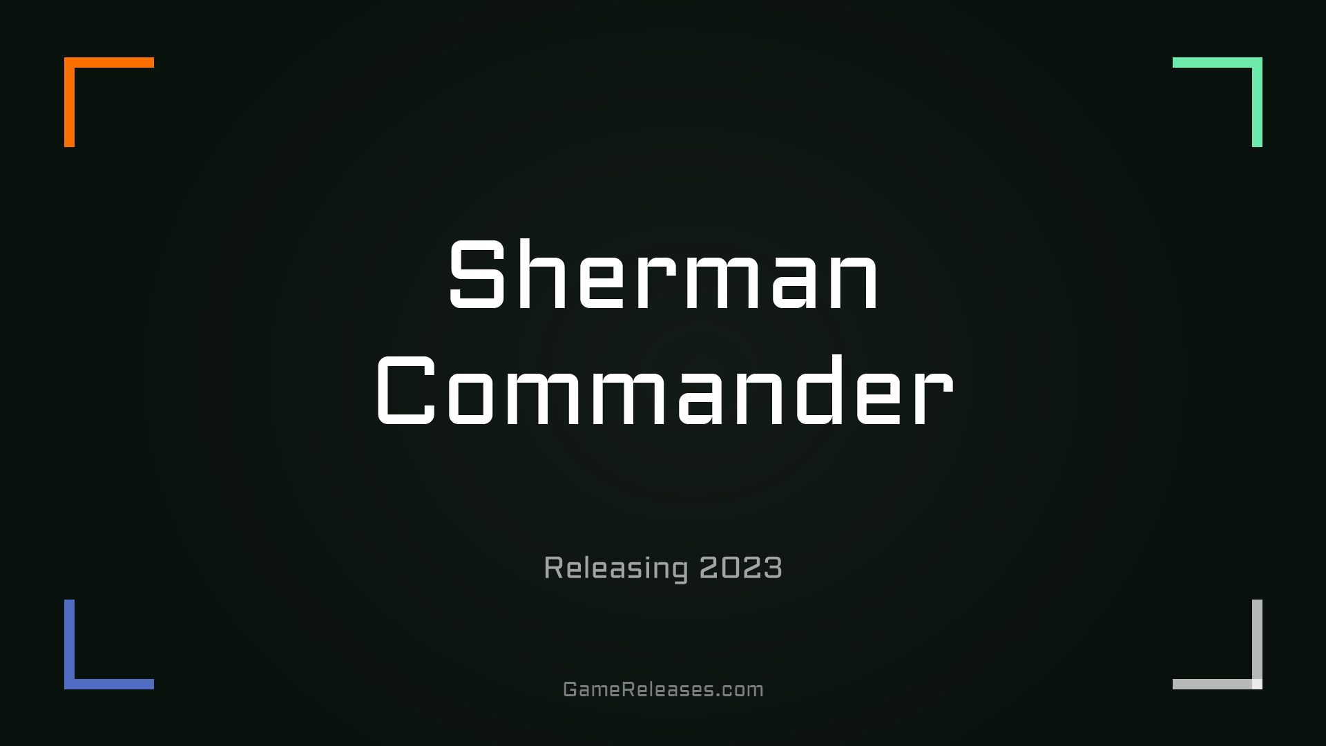 Sherman Commander