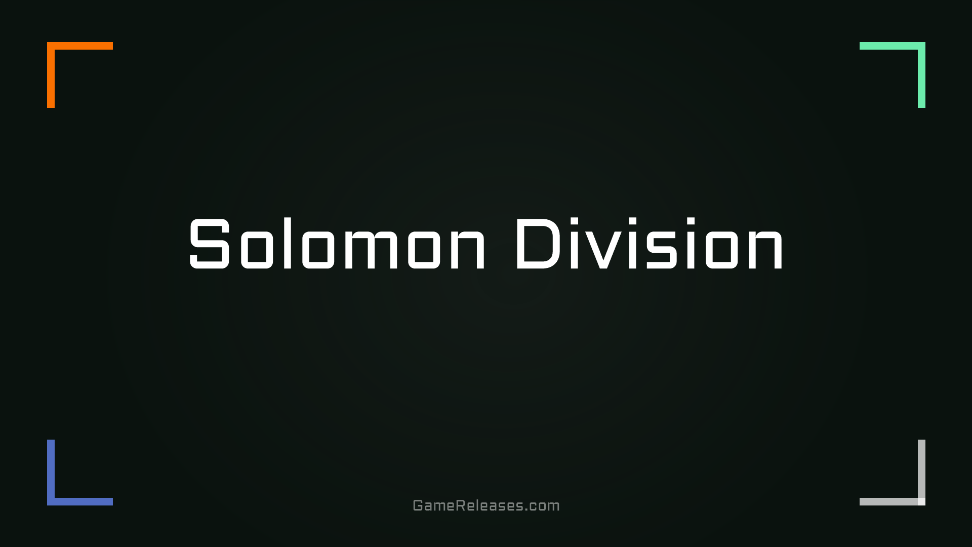 Solomon Division