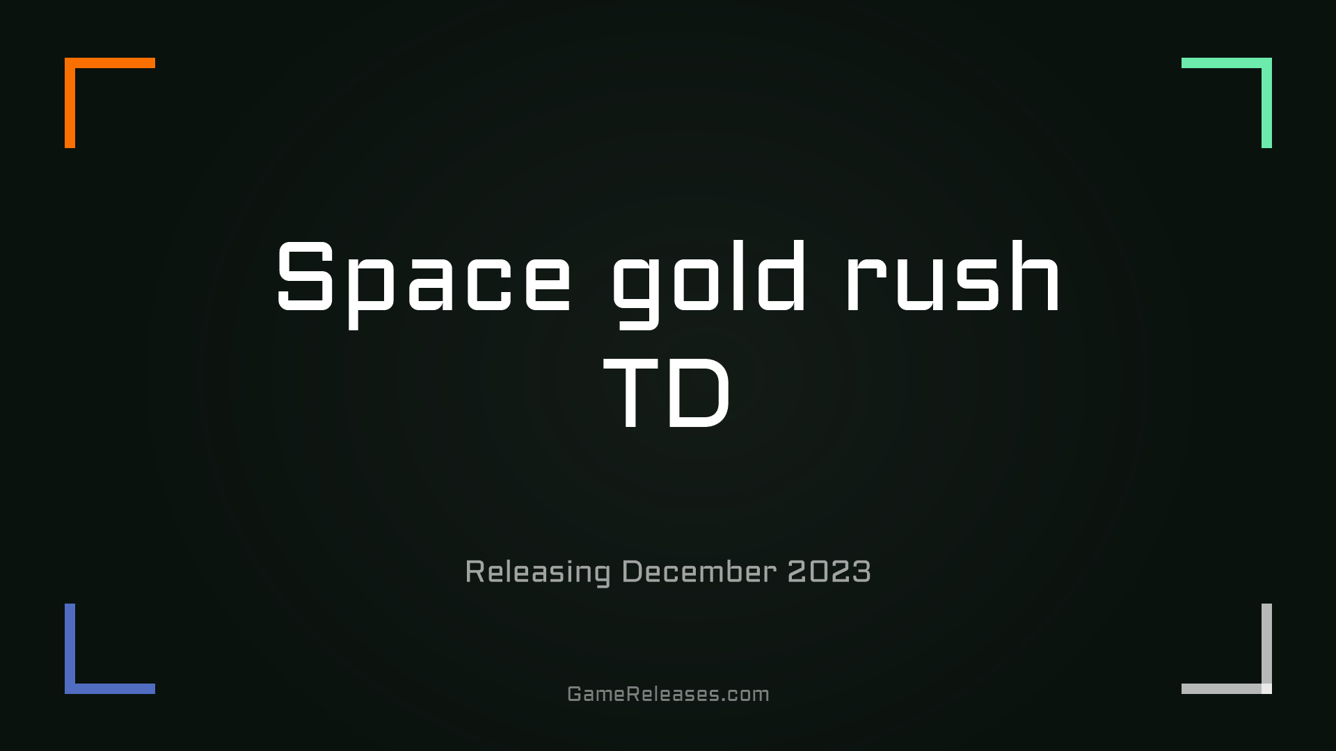 Space gold rush TD
