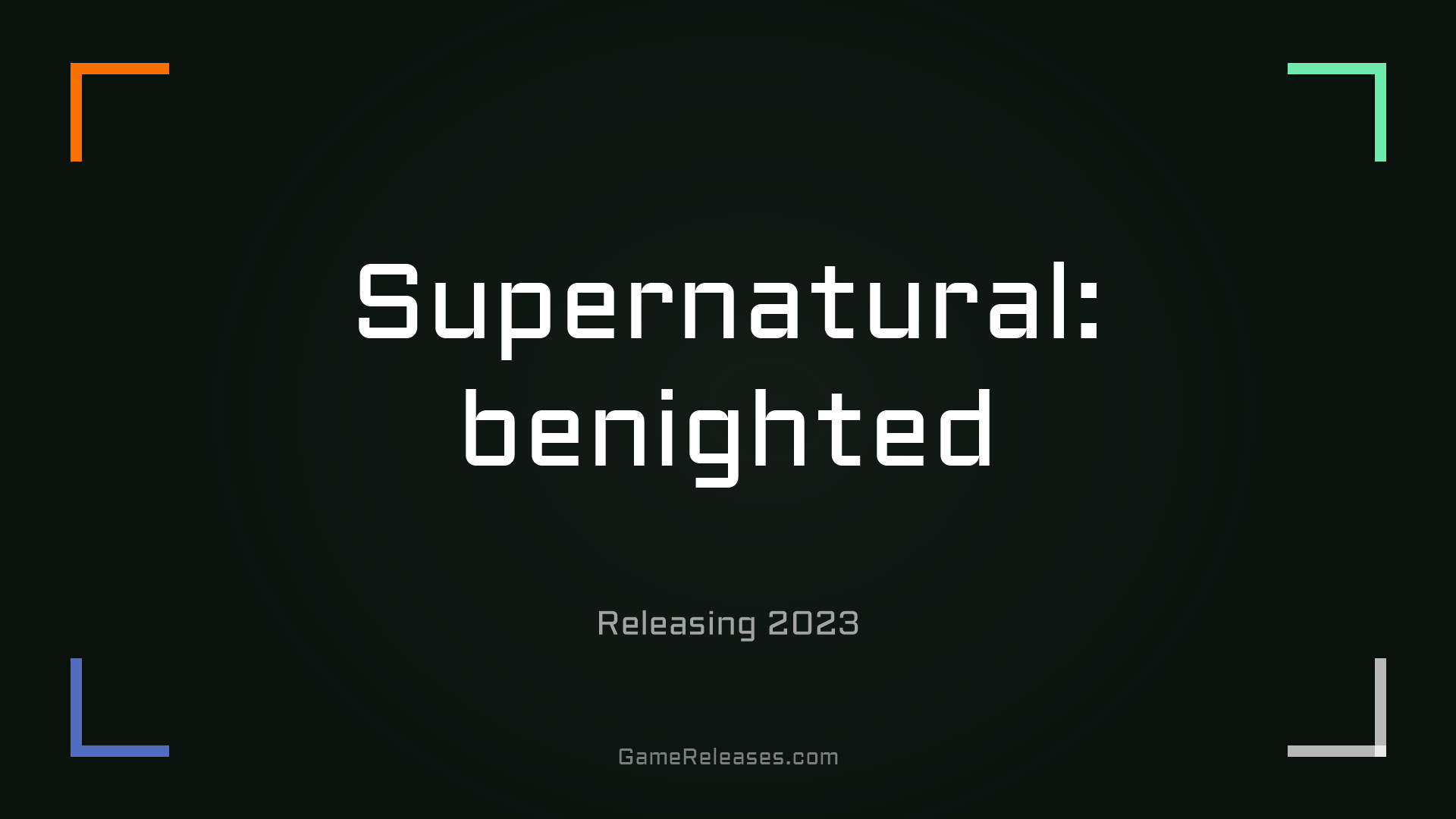 Supernatural: benighted