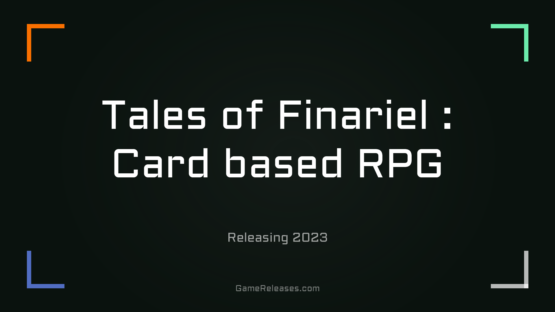 Tales of Finariel : Card based RPG