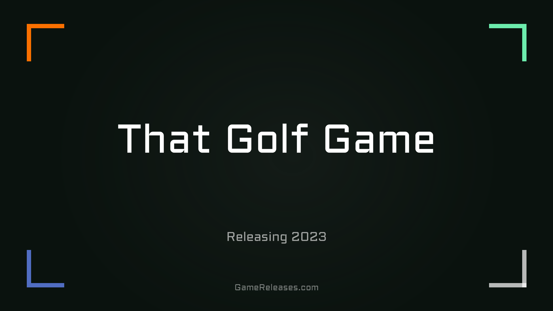 That Golf Game