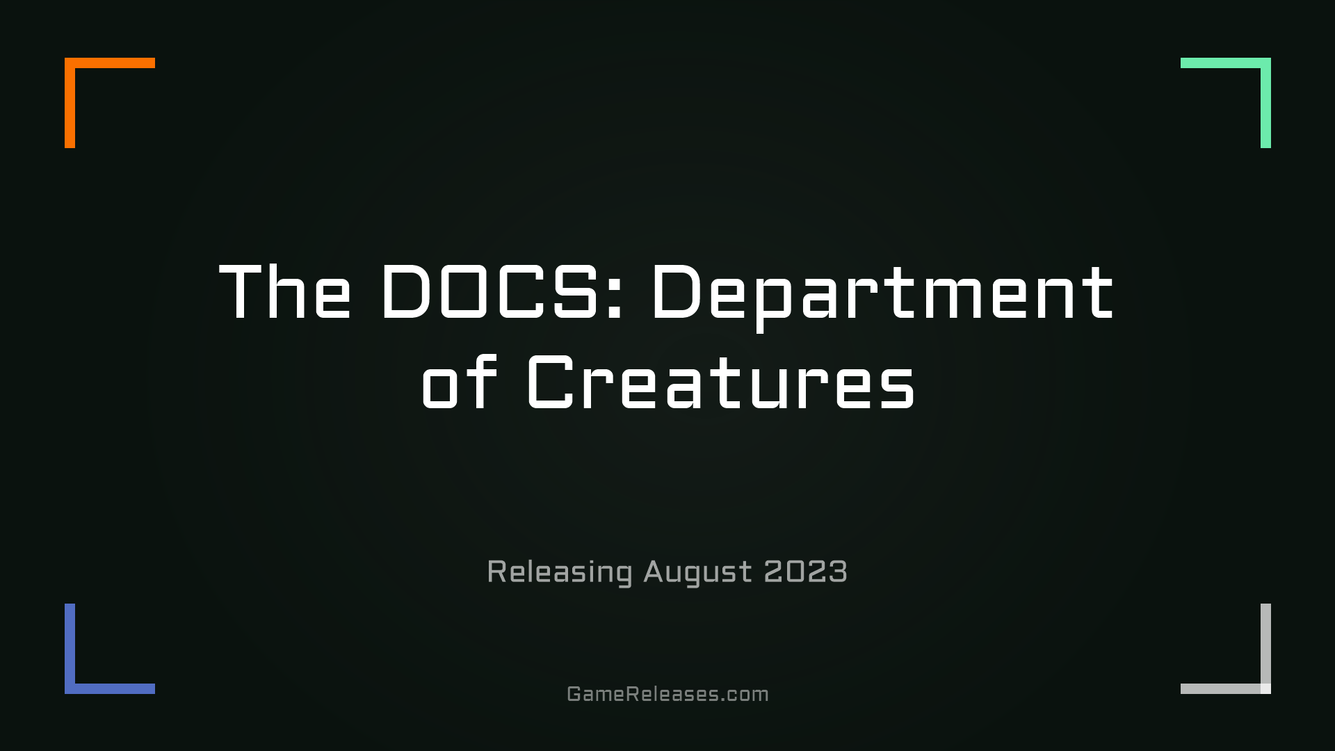 The DOCS: Department of Creatures