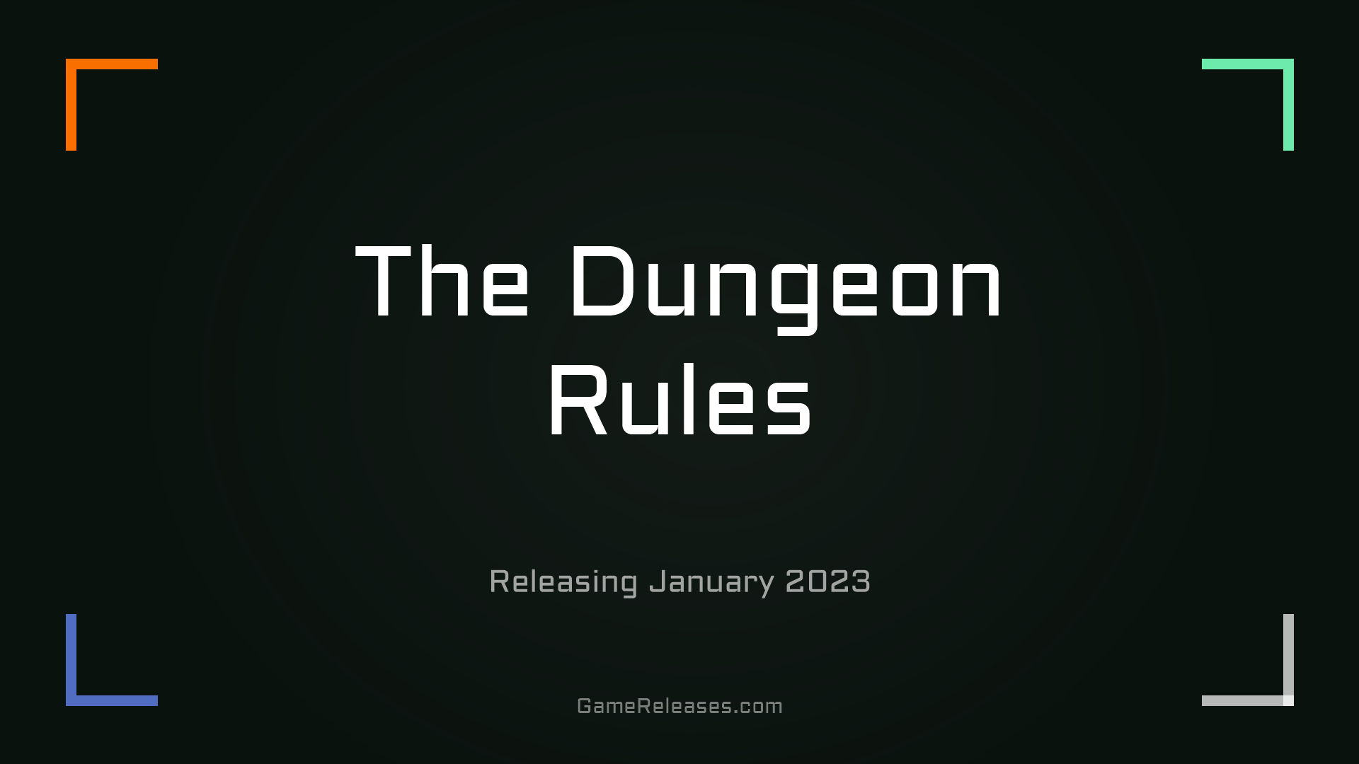 The Dungeon Rules