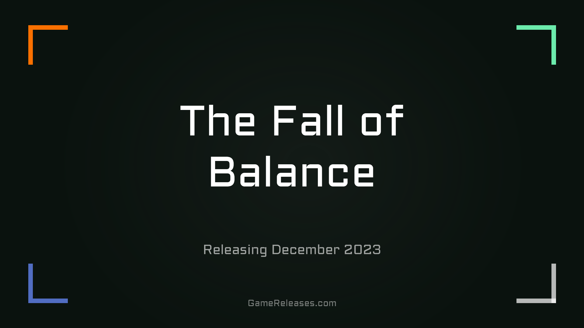 The Fall of Balance trailer