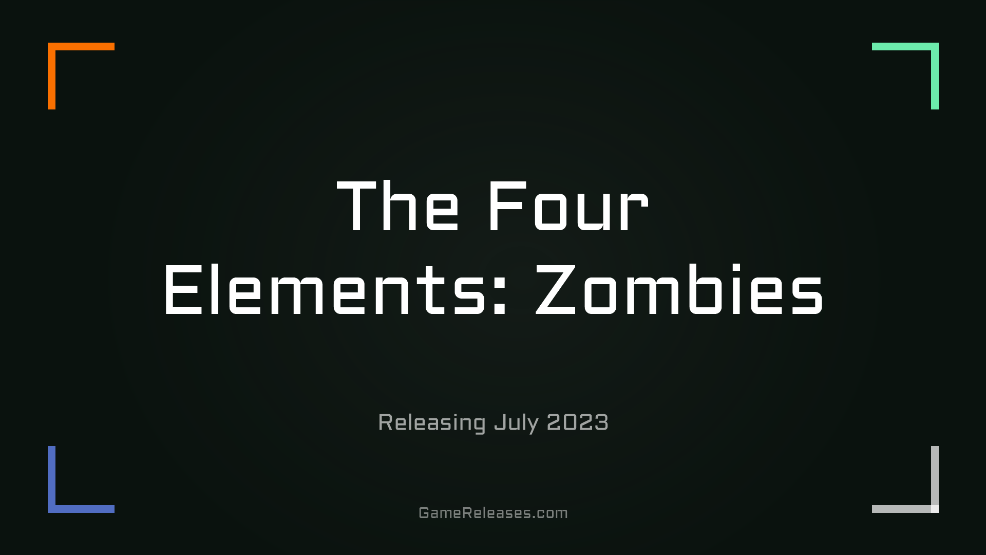 The Four Elements: Zombies