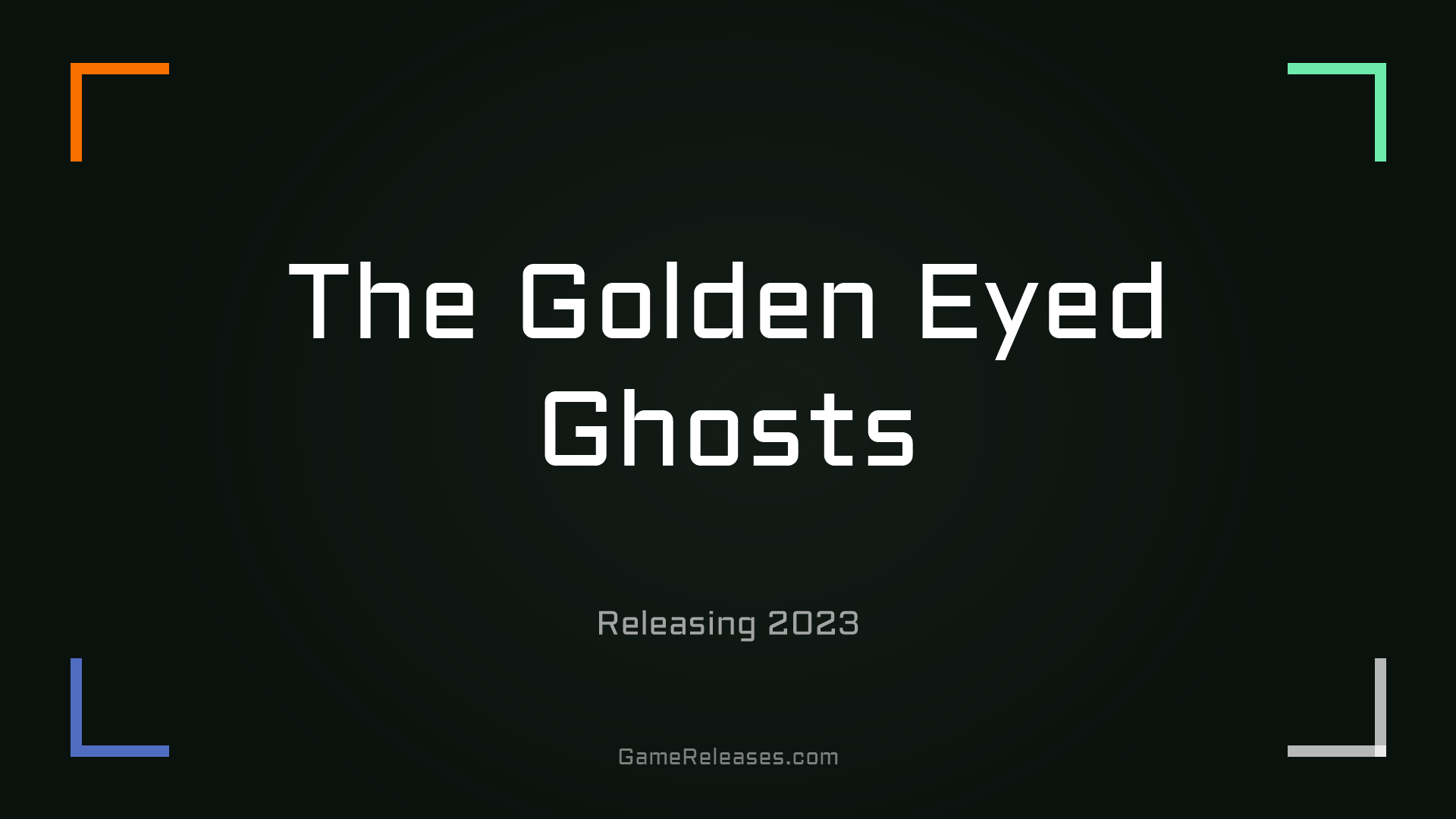 The Golden Eyed Ghosts trailer