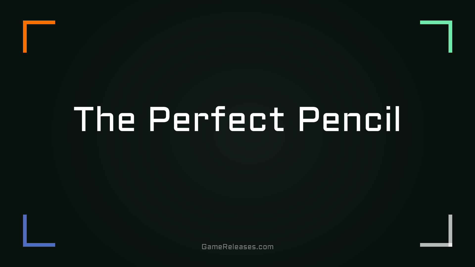 The Perfect Pencil