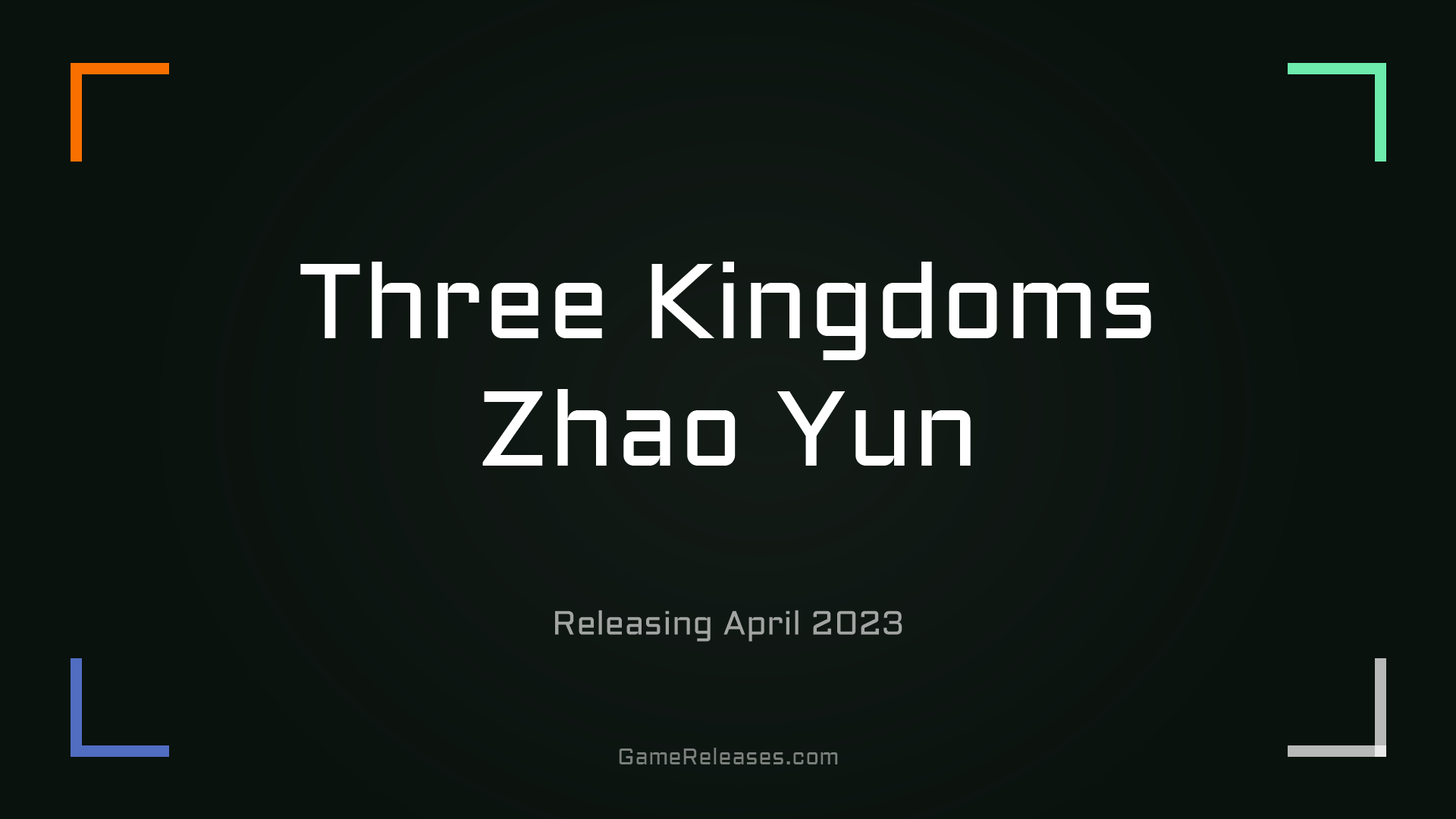 Three Kingdoms Zhao Yun
