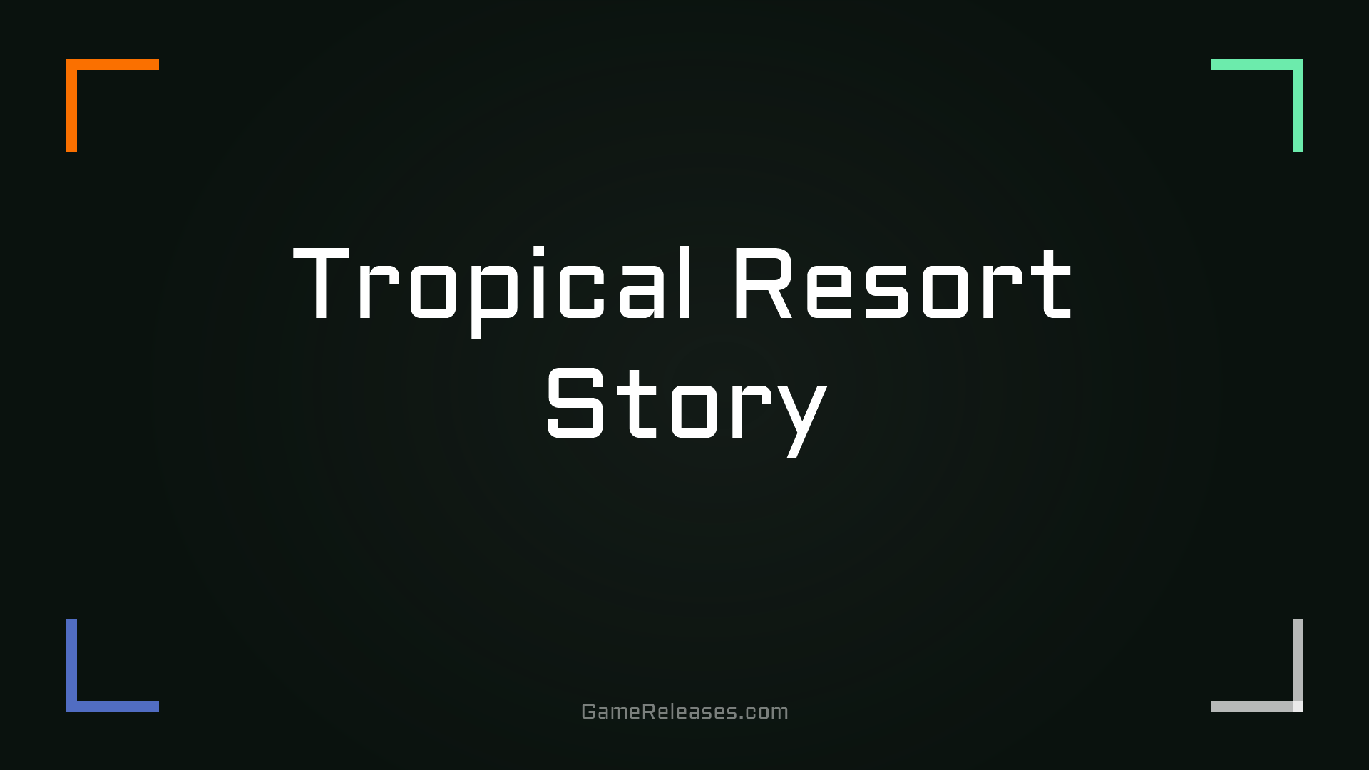 Tropical Resort Story