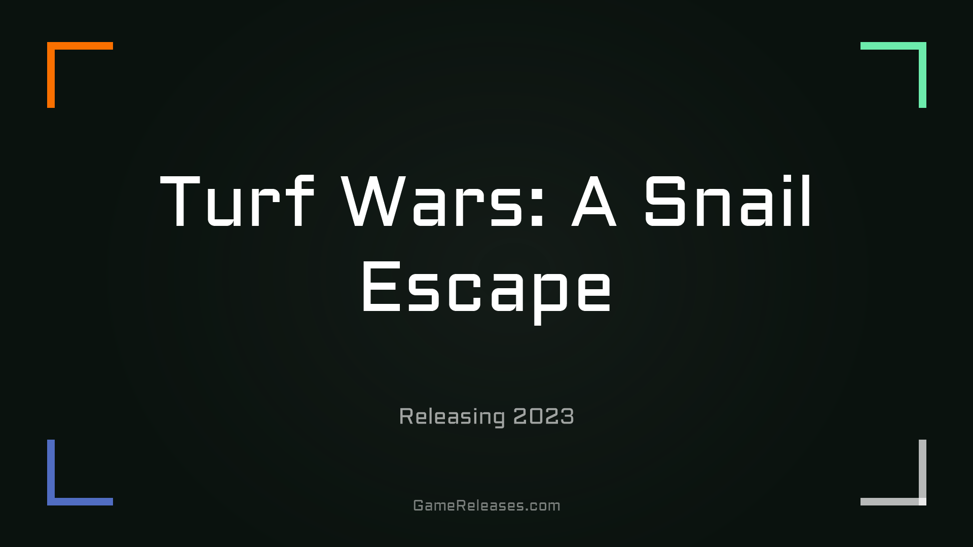 Turf Wars: A Snail Escape