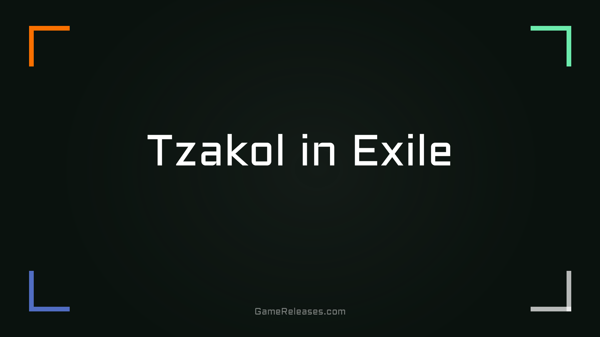 Tzakol in Exile trailer