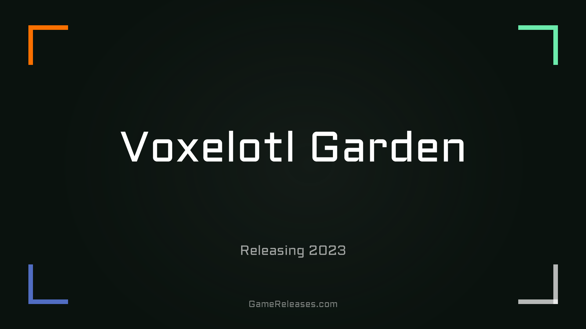 Voxelotl Garden