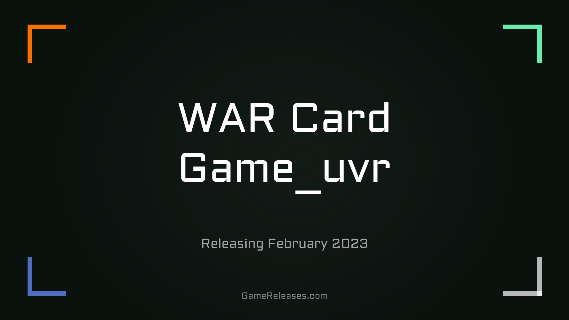 WAR Card Game_uvr