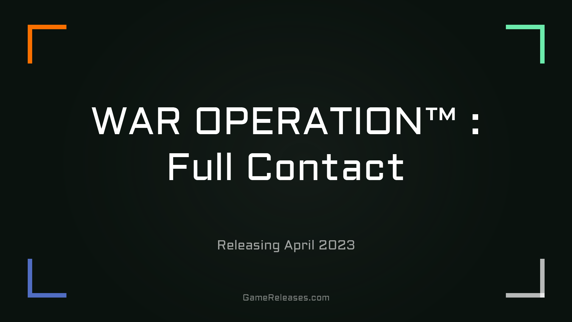WAR OPERATION™ : Full Contact