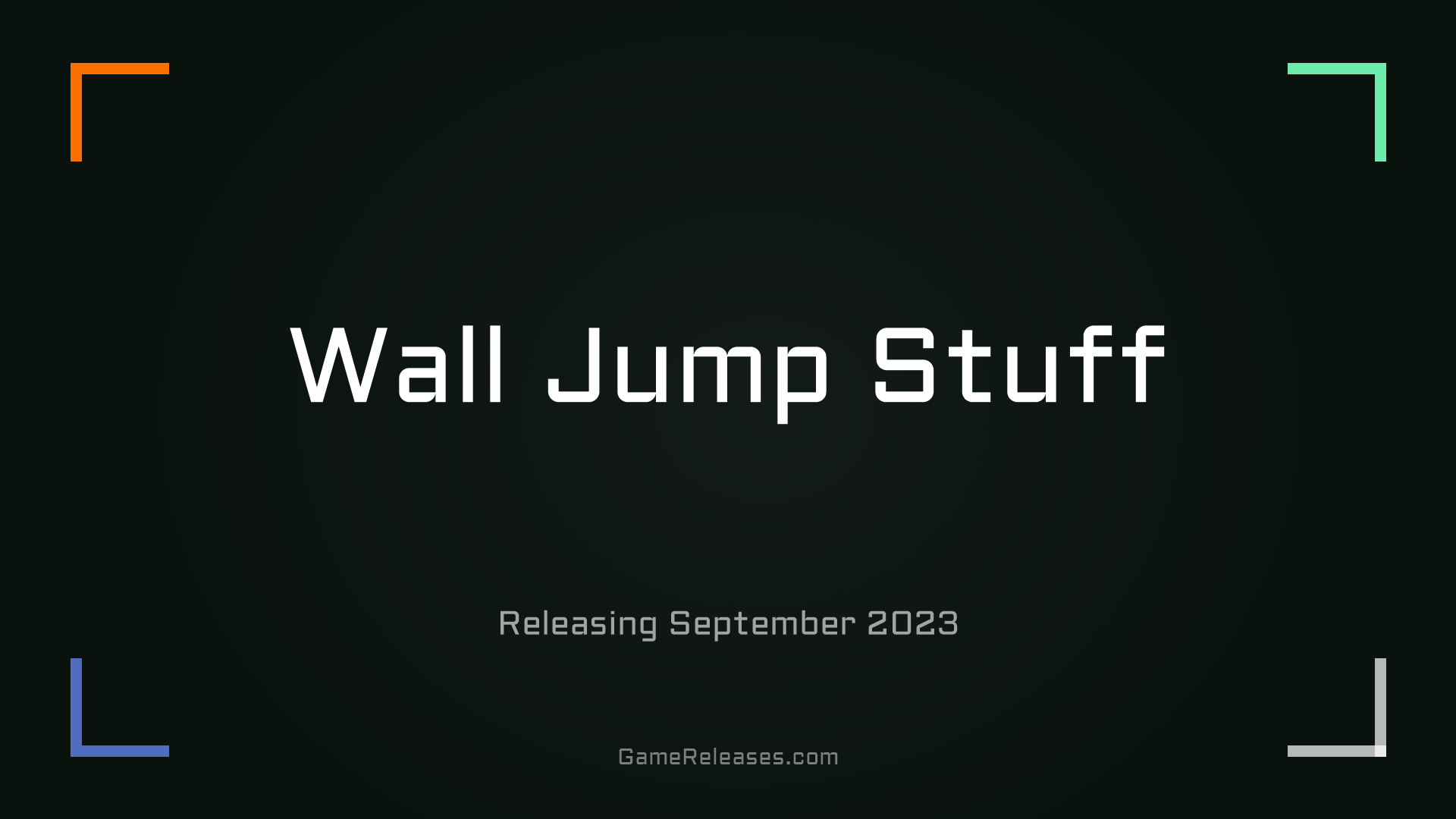 Wall Jump Stuff